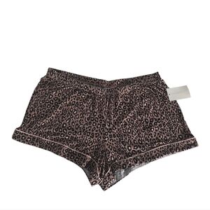 Nordstrom Animal Print Pajama Shorts Sz Medium NEW